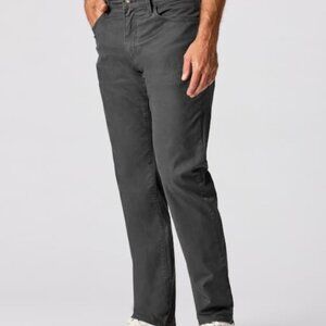 Flint and Tinder 365 5-Pocket Pant in Charcoal Size 33